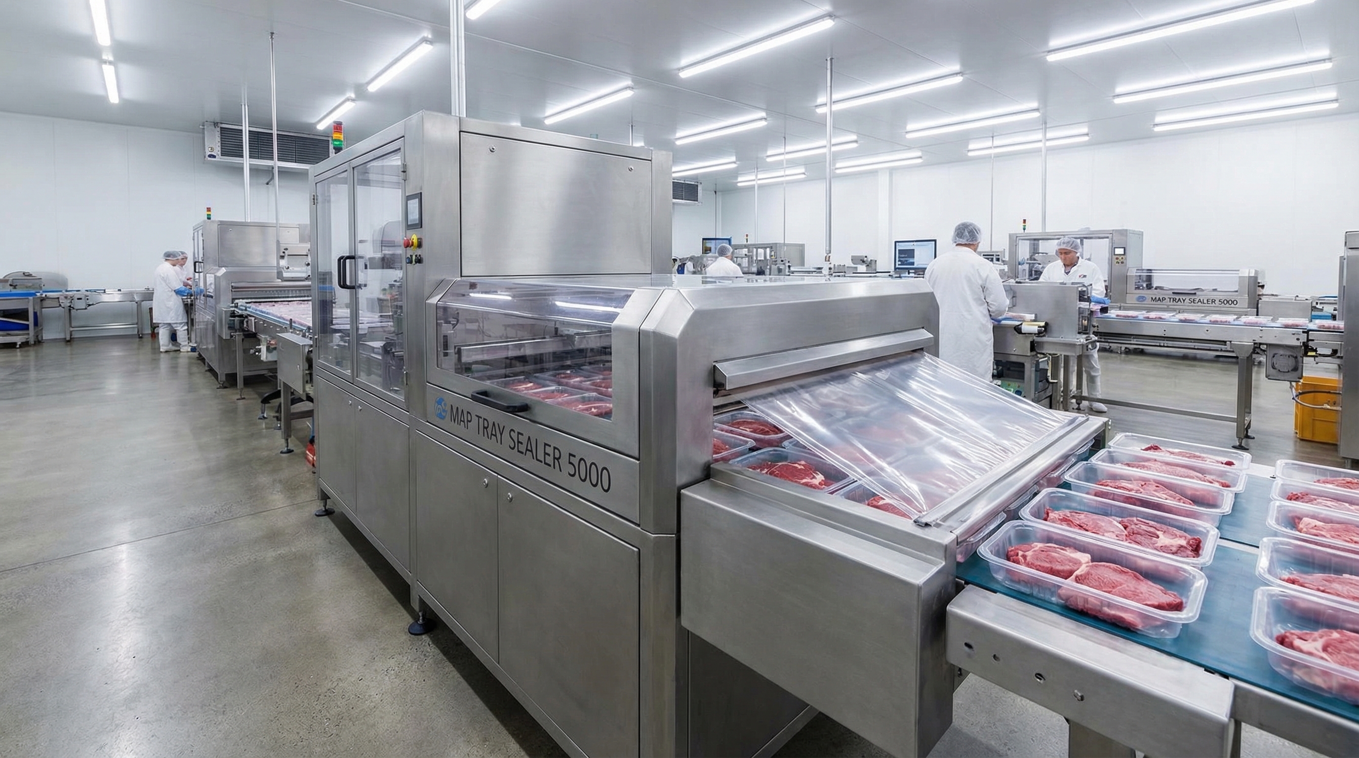 MAP Tray Sealing Machine Food Packaging 2026