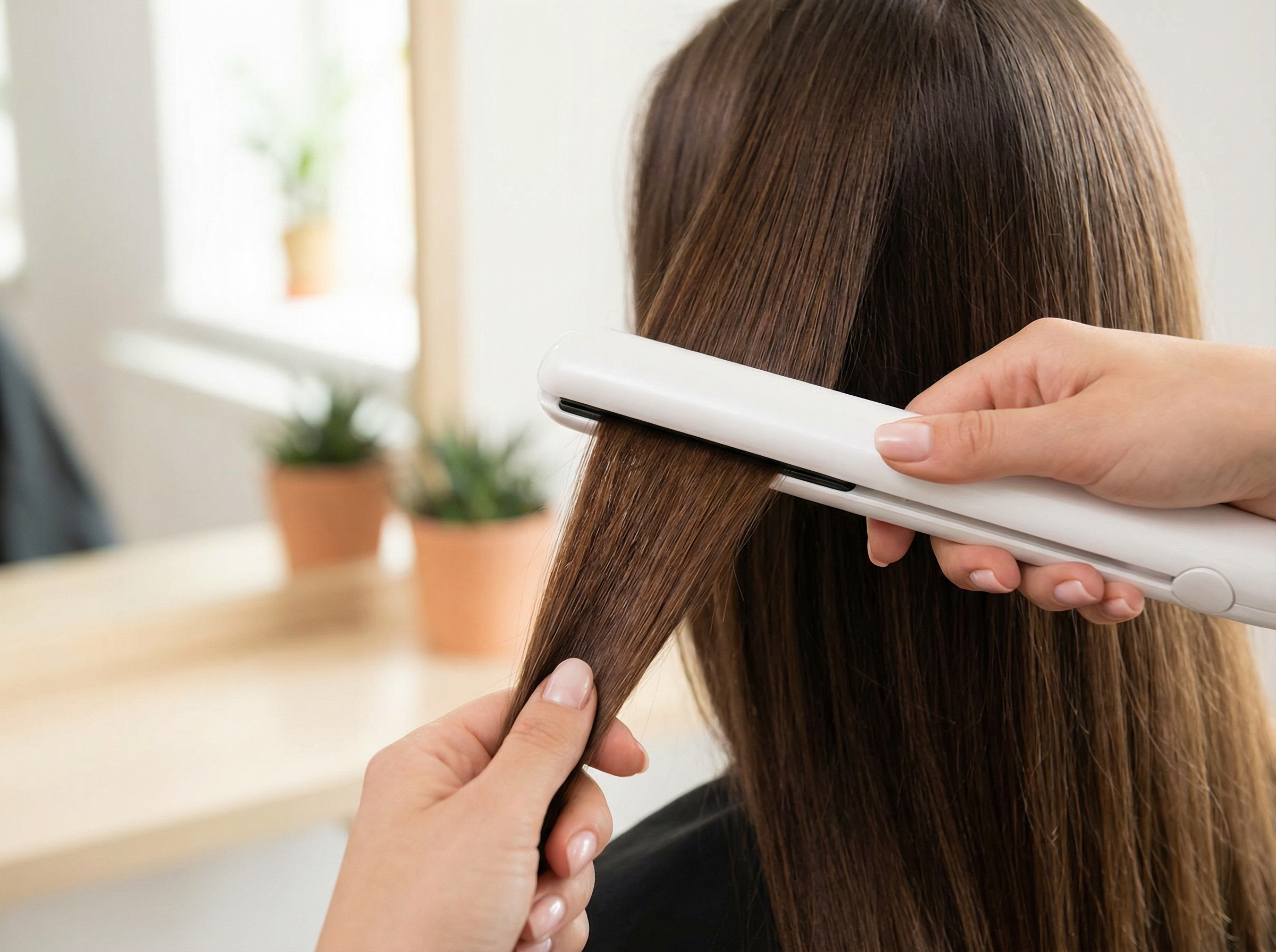 Professional straightening technique
