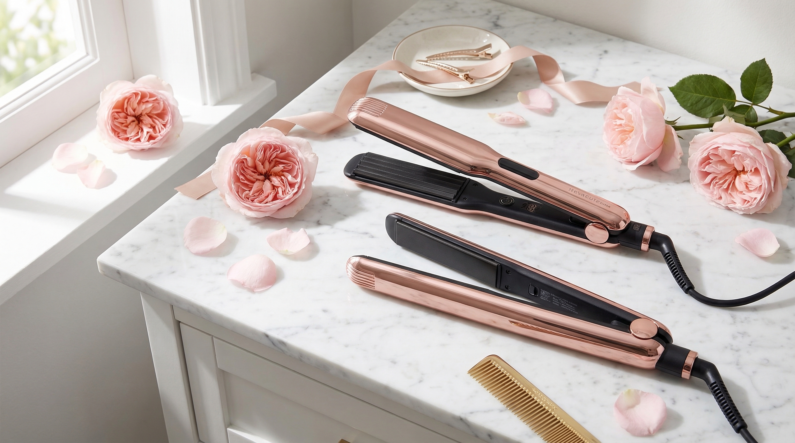 Beach Waves with Hair Crimper