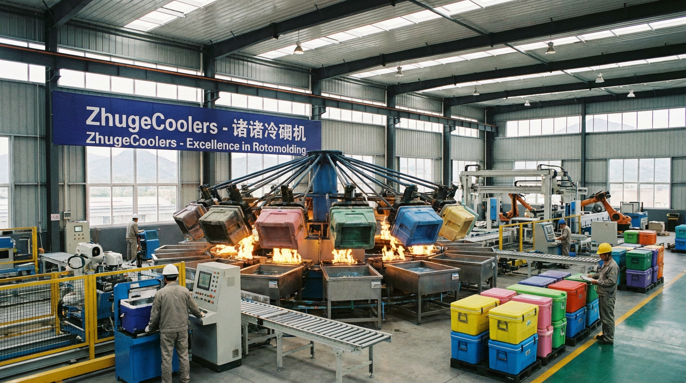 ZhugeCoolers BSCI-certified manufacturing facility in China
