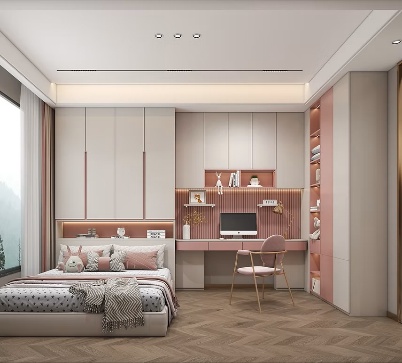 Aluminum Honeycomb Panel - Bedroom