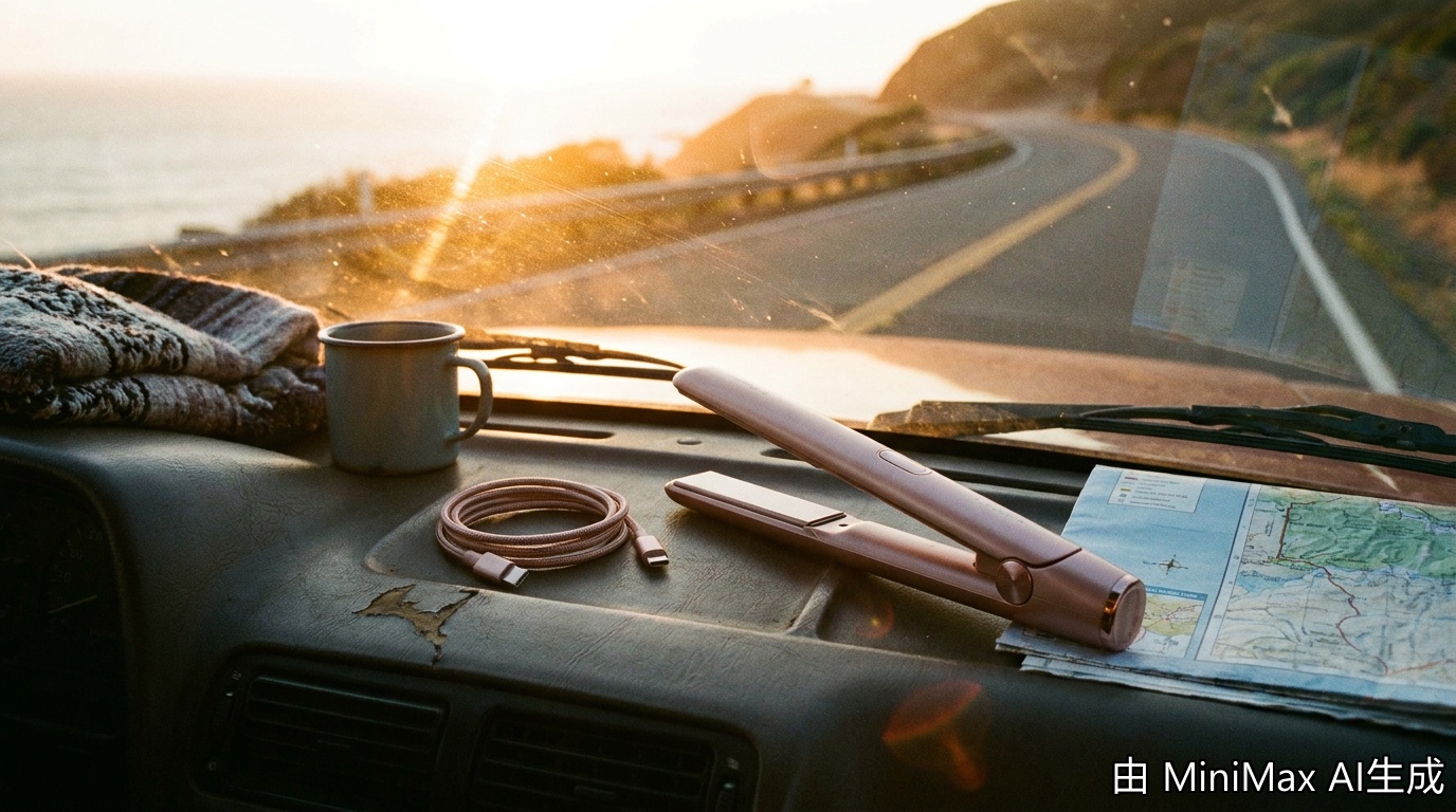 FIFN Z7 wireless straightener road trip