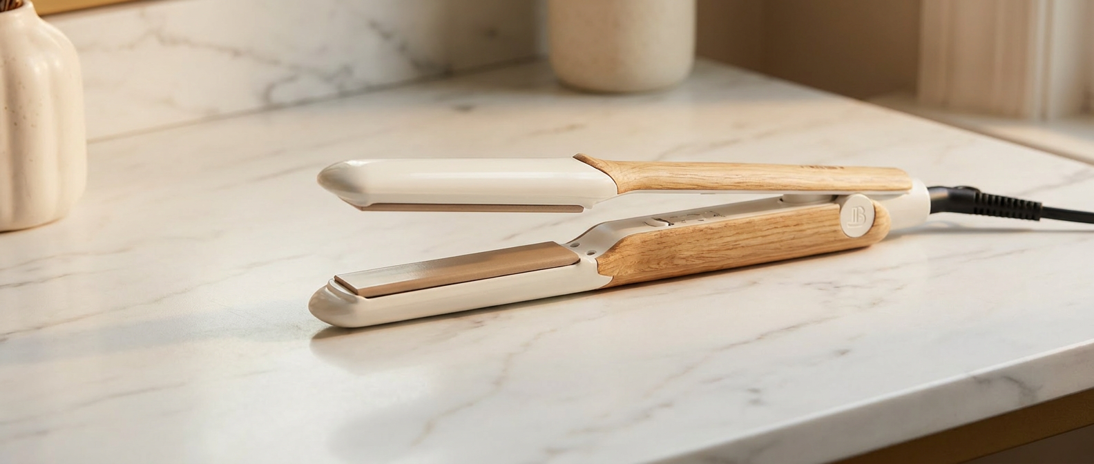 Hair crimper for fine thin hair guide cover