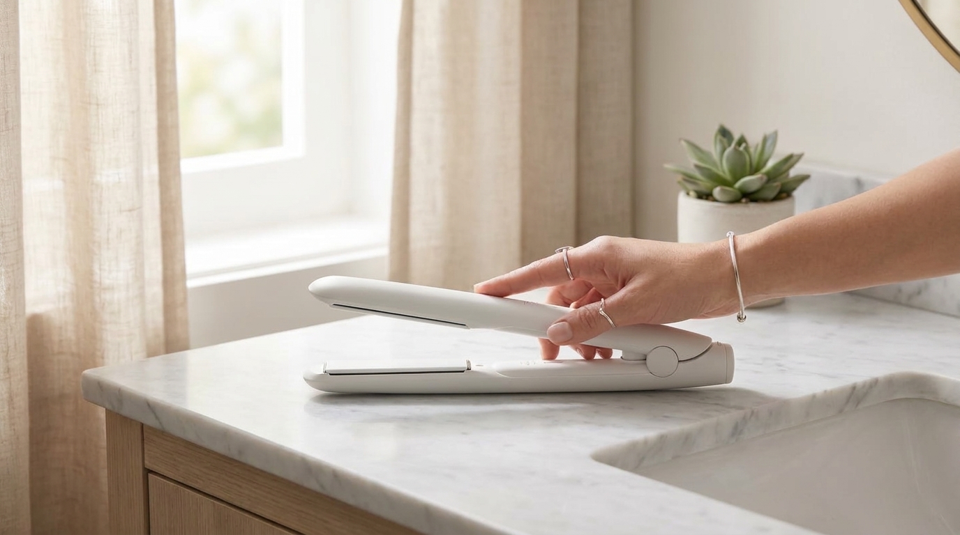 FIFN Z7 Wireless Straightener One-Handed Touch-Up