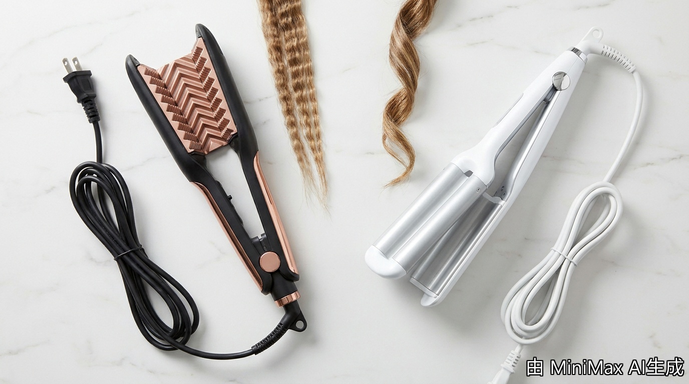 Hair crimper vs hair waver comparison cover