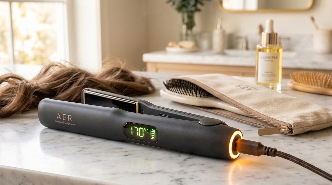 Z7 Wireless Straightener Low-Heat Daily Use