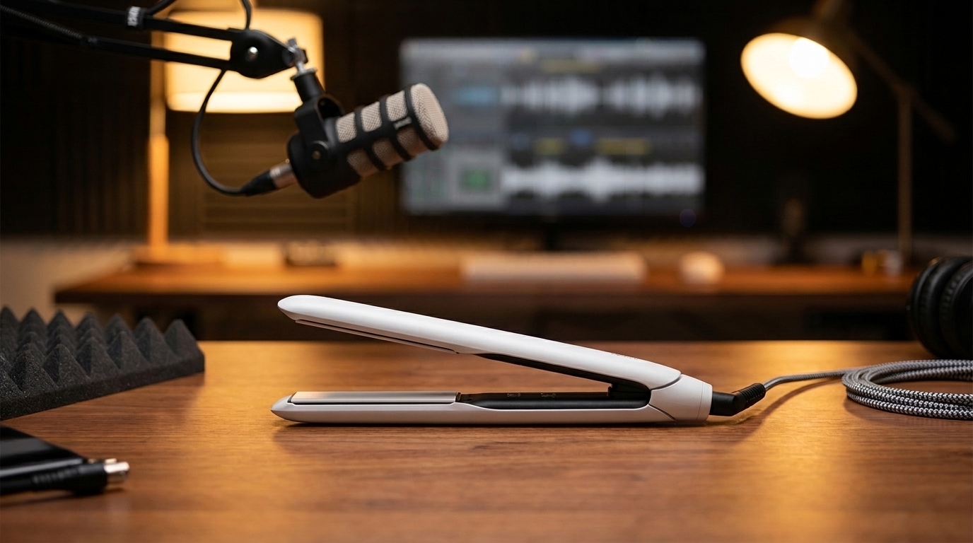 Z7 wireless straightener for podcast and broadcast use