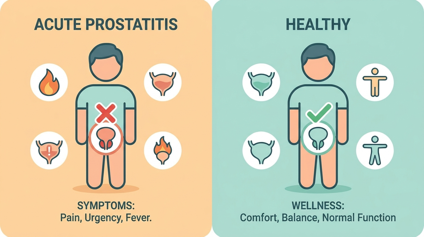When prostate milking is appropriate vs when to wait