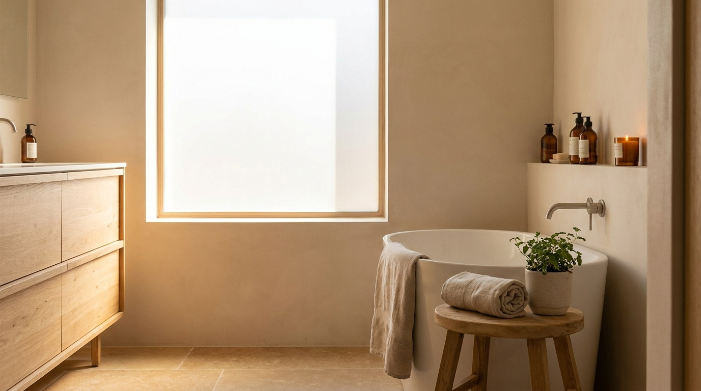 A calm private space sets the tone for any personal care practice
