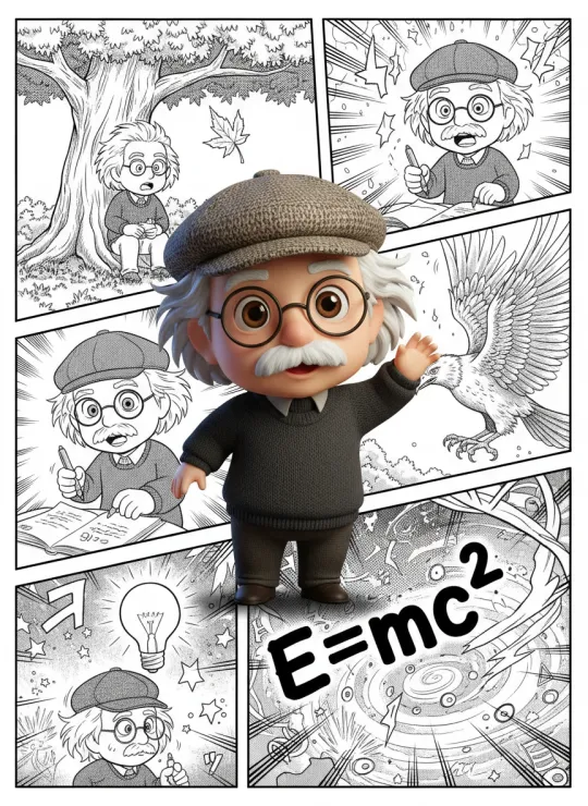 上传照片并输入剧情，定制你的漫画小人书 by Hailuo AI Video Generator