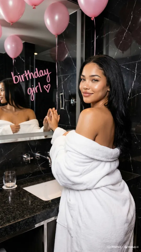 上传照片，生成你的生日写真 by Hailuo AI Video Generator