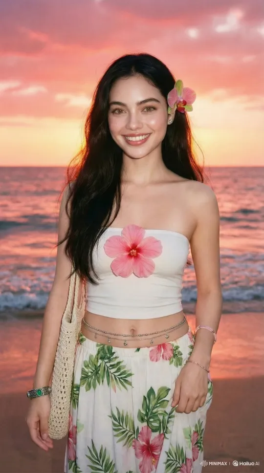 **上传照片，AI智能一键生成你的专属海边度假写真大片**