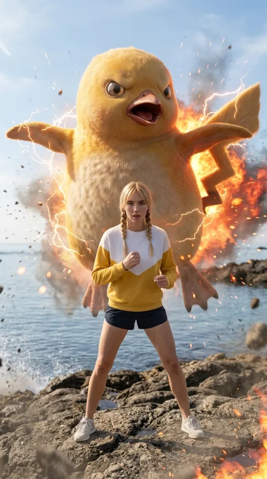 上传照片，化身巨兽召唤者，生成你的史诗级震撼视频。