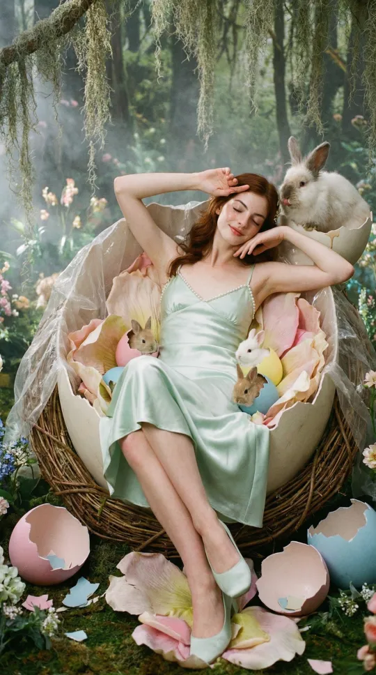 AI智能创作：上传照片，即刻生成复活之春主题写真 (32字符)