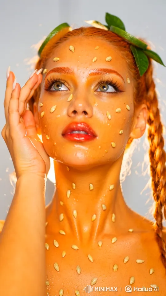 好的，这里有几个标题供你选择，都符合长度要求：

1.  上传照片，AI智能生成橘子妆容变妆视频，轻松打造个性美！ (34字符)
2.  只需上传照片，即刻体验虚拟橘子妆容变妆视频，一键生成时尚新造型！ (35字符)
3.  上传照片，AI帮你定制专属橘子妆容变妆视频，轻松玩转时尚潮流！ (32字符)
4.  智能上传照片，瞬间生成橘子妆容变妆视频，轻松发现你的百变魅力！ (33字符)
5.  照片秒变橘子妆容变妆视频，AI智能生成你的专属时尚大片！ (30字符)