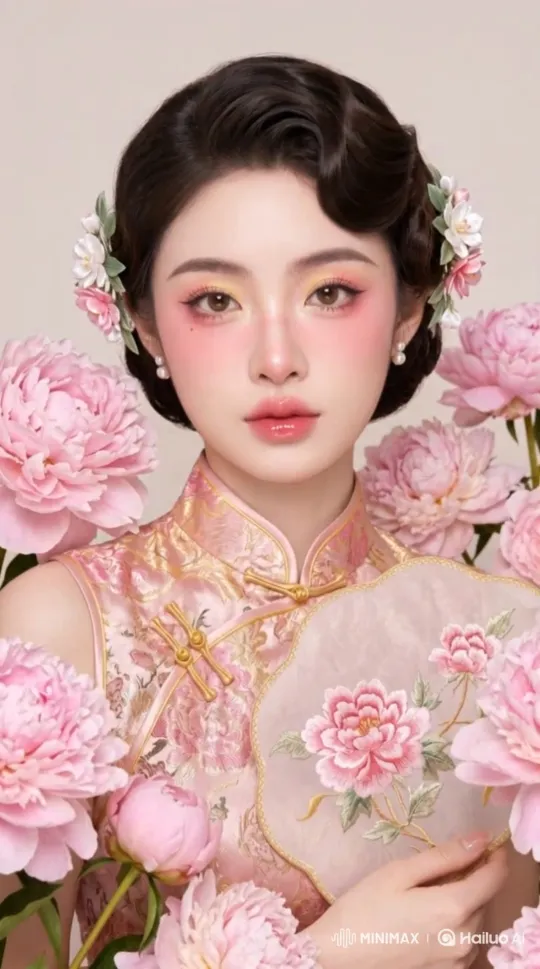 AI智能写真：上传照片，一键生成专属中式复古女郎风格