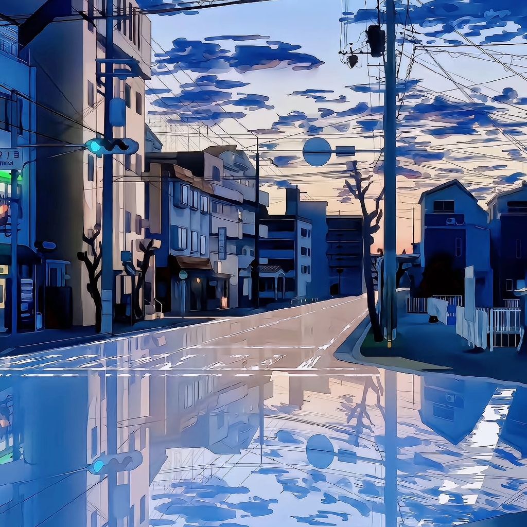 落山下 by Hailuo AI Video Generator