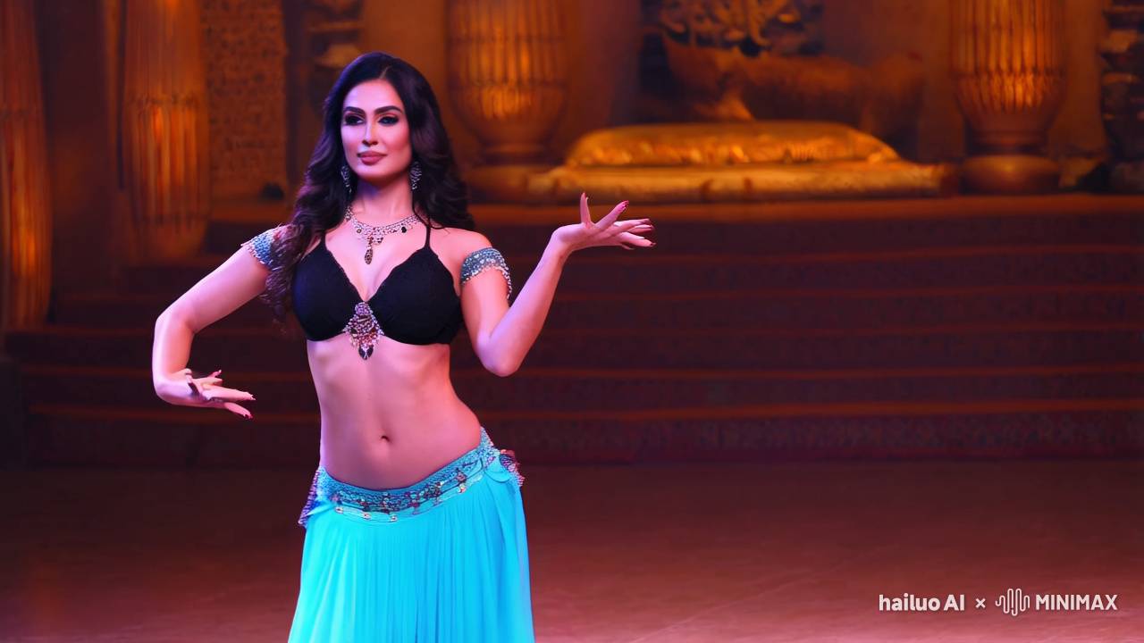 Kat Dennings Enchants with Belly Dance Artistry