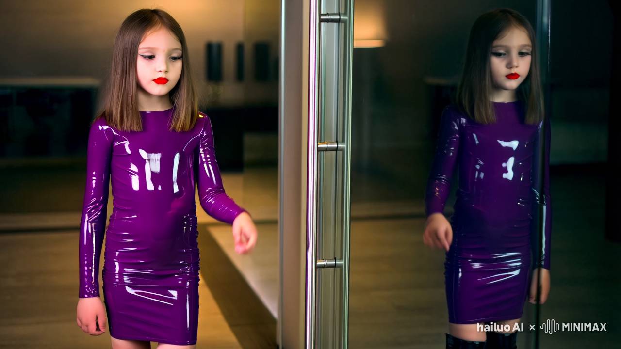 ネット限定お買い得商品 - ショップチャンネル minimalist latex, purple in brunette Elegant setting. AI - トップス