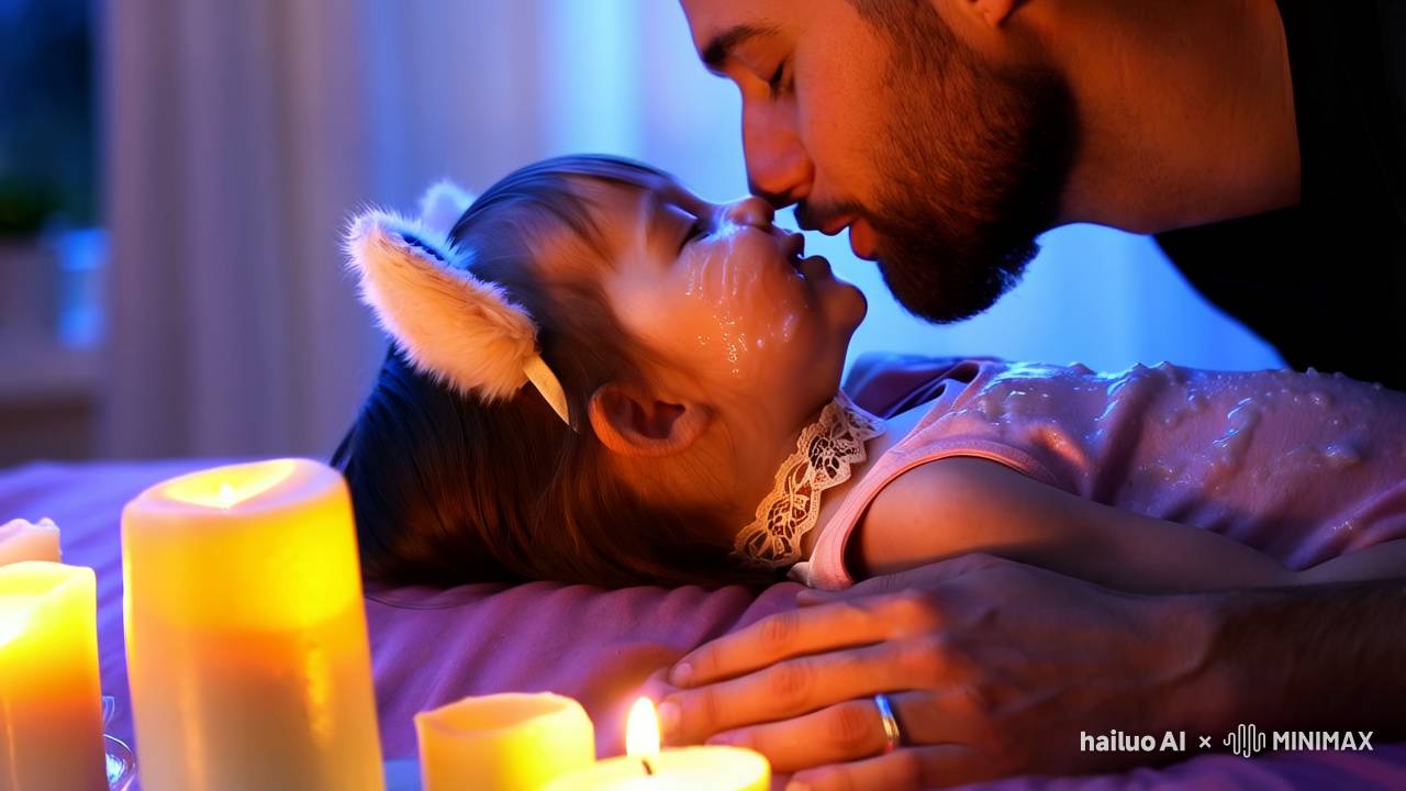 Father and Daughter's Loving Embrace - AI Generated Video