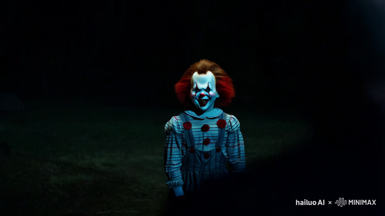 IMAX: Pennywise's Realistic Horror Scene - AI Generated Video | Talkie AI