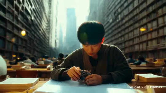 《逆境中的辉煌》

在繁华都市的一隅，住着一位名叫林峰的年轻人。他自幼家境贫寒，父母早逝，全靠自己打工维持生计。尽管生活艰难，林峰却从未放弃过对知识的渴望和对未来的憧憬。

每天，他都会在繁忙的工作后，挤出时间学习。图书馆成了他的第二教室，书本成了他最忠实的朋友。他的努力没有白费，终于在一次全国性的科技竞赛中，他凭借自己发明的一款节能装置一举夺魁。

这个发明不仅为他赢得了巨额奖金，更重要的是，吸引了众多企业的关注。一家知名科技公司向他伸出了橄榄枝，不仅提供了一份丰厚的工作合同，还承诺资助他完成学业。

林峰的故事迅速在社会上传开，成为人们津津乐道的励志典型。他没有被逆境打败，反而在挑战中找到了属于自己的辉煌。林峰用实际行动证明，只要有梦想和坚持，再大的困难也挡不住前进的脚步。

从此，林峰不仅改变了自己的命运，也激励着更多处于困境中的人们，勇敢地追逐自己的梦想。《逆境中的辉煌》

在繁华都市的一隅，住着一位名叫林峰的年轻人。他自幼家境贫寒，父母早逝，全靠自己打工维持生计。尽管生活艰难，林峰却从未放弃过对知识的渴望和对未来的憧憬。

每天，他都会在繁忙的工作后，挤出时间学习。图书馆成了他的第二教室，书本成了他最忠实的朋友。他的努力没有白费，终于在一次全国性的科技竞赛中，他凭借自己发明的一款节能装置一举夺魁。

这个发明不仅为他赢得了巨额奖金，更重要的是，吸引了众多企业的关注。一家知名科技公司向他伸出了橄榄枝，不仅提供了一份丰厚的工作合同，还承诺资助他完成学业。

林峰的故事迅速在社会上传开，成为人们津津乐道的励志典型。他没有被逆境打败，反而在挑战中找到了属于自己的辉煌。林峰用实际行动证明，只要有梦想和坚持，再大的困难也挡不住前进的脚步。

从此，林峰不仅改变了自己的命运，也激励着更多处于困境中的人们，勇敢地追逐自己的梦想。 by Hailuo AI Video Generator