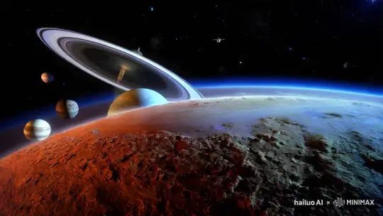 太阳系 by Hailuo AI Video Generator