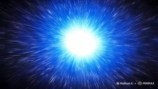 4K 超高清渲染，科幻风格，神秘氛围，宇宙环境，主体：持续无限循环放大的曼陀罗宇宙星图螺旋，色彩绚烂夺目，线条细腻繁复且规律神秘，光芒璀璨至极且变化莫测，角色表情无，肢体动作无，细节：星图纹理微小颗粒清晰可见，光芒闪烁频率极高，次要对象：周围急速旋转的星系团和神秘的量子泡沫，环境：广袤无边的宇宙深渊，星辰密集如麻，黑暗深邃无尽，动作：以超越想象的速度疯狂旋转放大，展现无穷无尽的微观细节，镜头:特写，推镜头疯狂加速推进，特写角度，动作幅度极大，运动速度突破极限，灯光：来自宇宙起源的神秘光芒，光线散射强烈，构图：重复构图，色调：梦幻紫蓝色调为主，紫色和青色交融，特效：光芒如潮汹涌爆发，灵感参照:《银河护卫队》中宇宙场景的奇幻呈现方式 ，画面不出现字幕和标识。 by Hailuo AI Video Generator
