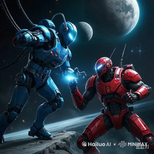 拓展描绘真实战斗画面动作 by Hailuo AI Video Generator