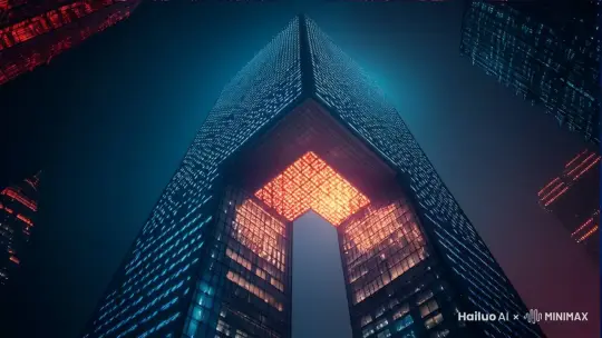 灯光秀 by Hailuo AI Video Generator