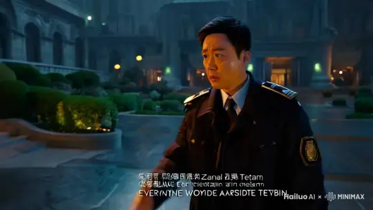 “刑侦队队长，张文斌。”张文斌伸手与沈残握手，刚接触便感到一股凉意，便赶忙缩手。
为了更为逼真，沈残严肃的开口道，“想要解决里面的灵异事件，张队得如实说明情况，这样才能有效的减少人员伤亡！”
张文斌也知事态严重，赶忙回道：“出事的是眼前这家大型酒店，事发原因不明，之前约有一百人被困，现在人数暂不确定。报警人的说里面像地狱，死者被剥了皮，惨不忍睹。”
“我们营救的一队人进去后也失联了，生死不明，现在里面的具体情况还不清楚。”
“可以了，放我们进去吧！”江黎生怕身份被拆穿，急切地说。
江黎的话音刚落，酒店一排玻璃凭空碎裂，一具全身通红、无皮的尸体被扔出来，正好摔在张文斌脚下。
年轻人见状，胃里翻腾，捂着嘴跑去呕吐。
沈残瞅了一眼尸体，开口道：“再不让我们进去，里面的人都得死！”
张文斌看着恐怖的尸体， by Hailuo AI Video Generator