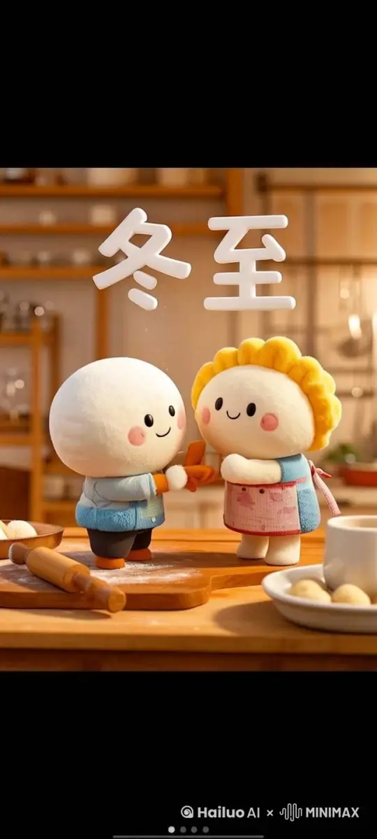 汤圆和饺子在打架 by Hailuo AI Video Generator