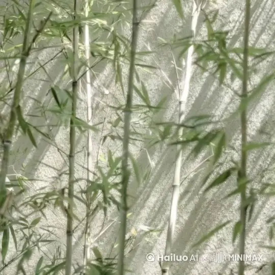 竹子随风摆动 by Hailuo AI Video Generator