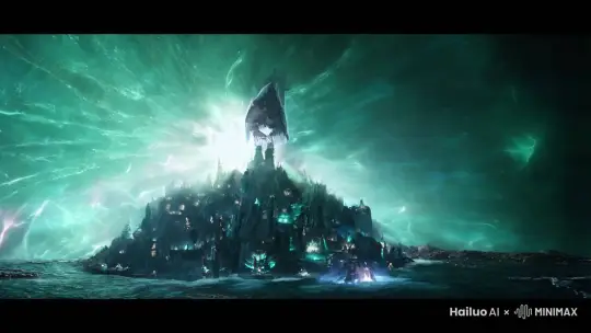 时空乱流，诡异之物浮现，秘密在混沌中交织。
 by Hailuo AI Video Generator