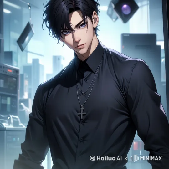 小心的往前走，升镜头 by Hailuo AI Video Generator