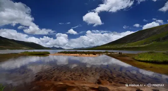 云在动，水波荡漾 by Hailuo AI Video Generator