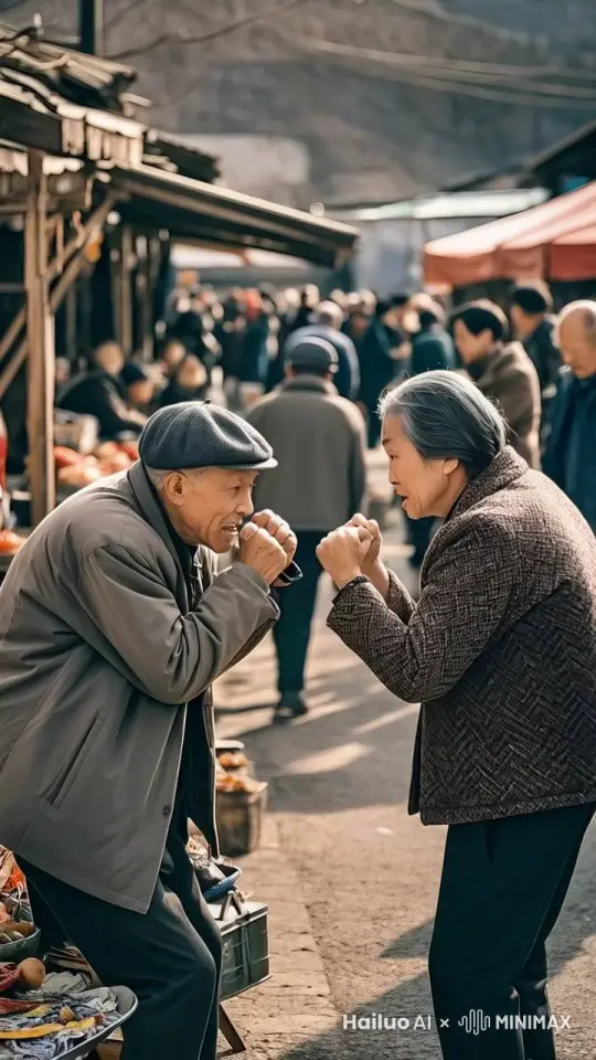 史诗般的暴力打斗场面，镜头跟随图片的两个人拳打脚踢。快速暴力动作片作为两人的生死战，电影级，拳打脚踢动作非常快速，打出幻影 by Hailuo AI Video Generator