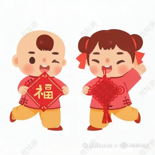 欢乐祝新年，舞动 by Hailuo AI Video Generator