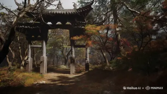 从远处走来几名穿着飘逸的侠客 by Hailuo AI Video Generator