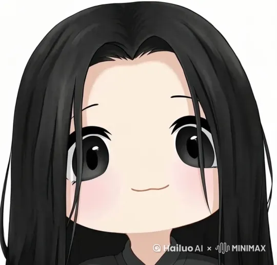 头发微微飘动，眼睛眨动，瞳孔如水波缓慢放大缩小 by Hailuo AI Video Generator