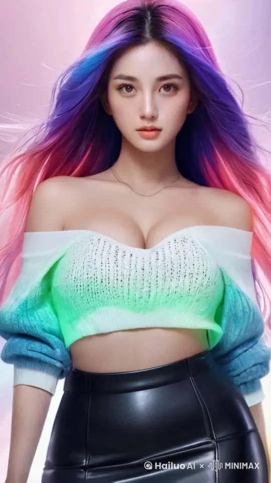 走动，头发飞扬 by Hailuo AI Video Generator