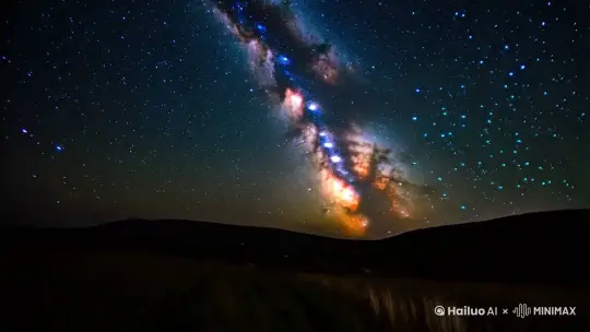 满天星空 by Hailuo AI Video Generator
