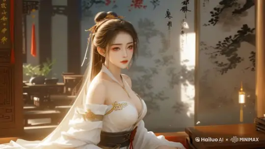 镜头缓慢推近，慢慢的靠近人物，4K超高清 by Hailuo AI Video Generator