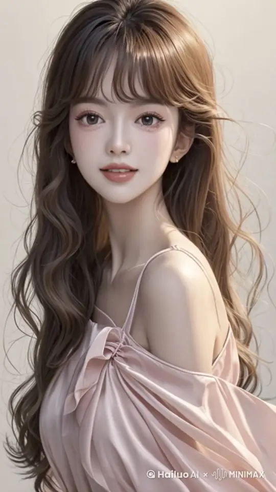 女生穿着羽绒服，身后是绽放的新年烟花 by Hailuo AI Video Generator