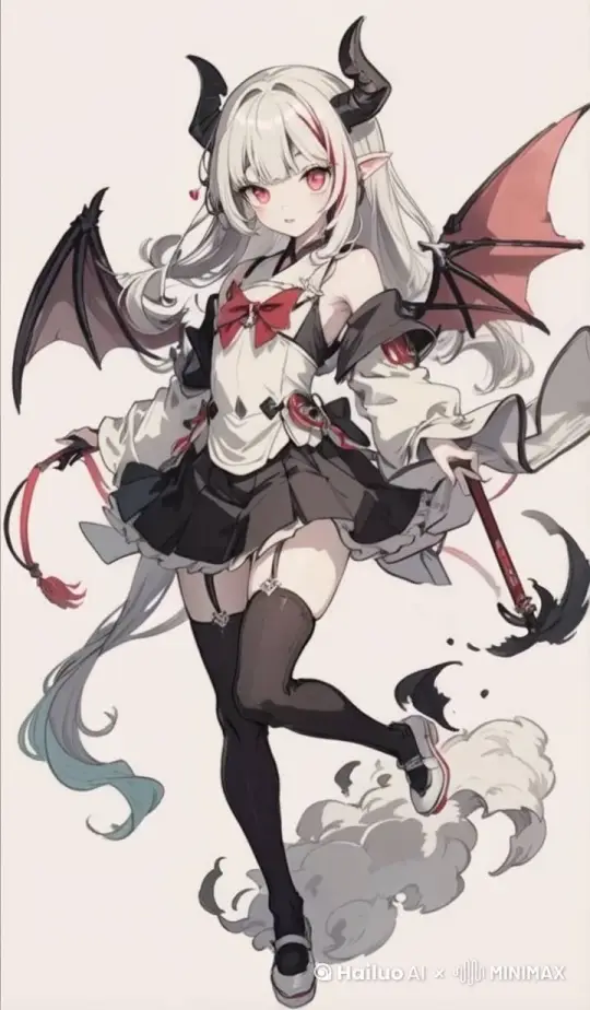 飘动的衣服和头发 by Hailuo AI Video Generator