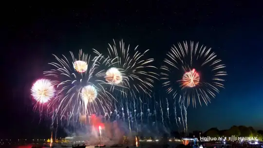 烟花秀 by Hailuo AI Video Generator