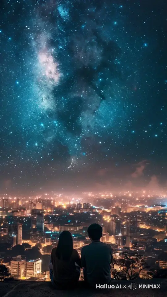天空上方突然迸发出绚丽耀眼的烟花，天空上方出现数字：2025，霎时间天空被焰火照亮，营造出一种盛大浪漫、梦幻瑰丽的氛围。 by Hailuo AI Video Generator