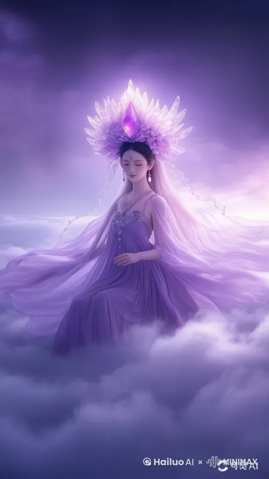 人物开始走动，视角拉远，镜头跟随，人物朝镜头微笑 by Hailuo AI Video Generator