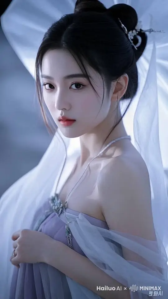 扭动着腰肢，跳舞，显得十分诱惑，美女自然的眨眼，眼神温柔的看着镜头，微风吹着头发，画面主体动态呈现，动作自然流畅，环境光，符合逻辑，极致细节，镜头跟拍，超真实动态捕提。人物脸部不变形。清晰自然，超真实的肌肤感，不模糊，高质量，没有瑕疵，画面32K高清，镜头不拉远。 by Hailuo AI Video Generator