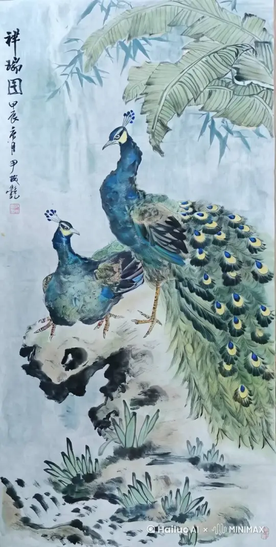 衣服和配饰在自然的摆动 by Hailuo AI Video Generator